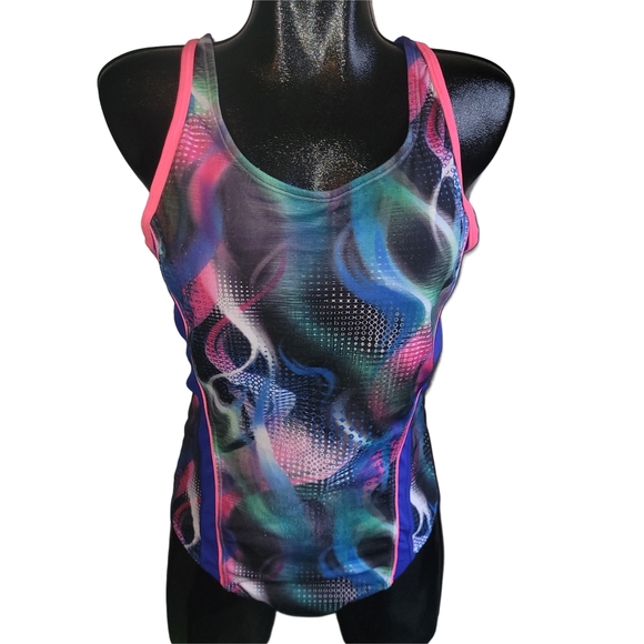 Speedo Colorful Endurance Lite Swimsuit 14 - Picture 2 of 5